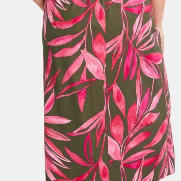 Women's Time and Tru Linen Blend Skirt with Pockets XXL or 3XL - Picture 5 of 5